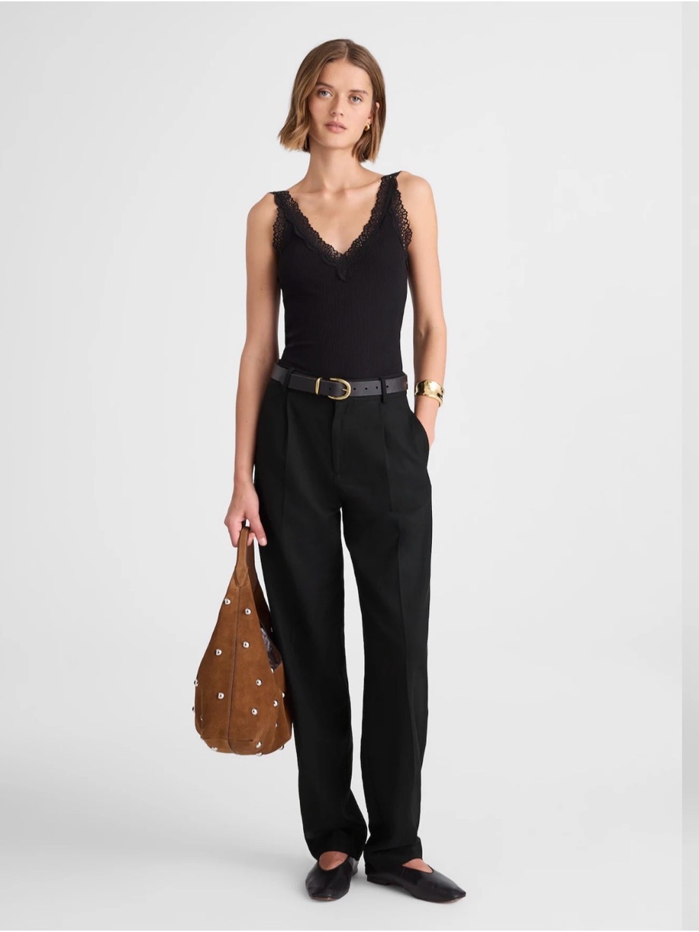 Madewell High-Rise Barrel-Leg Pants